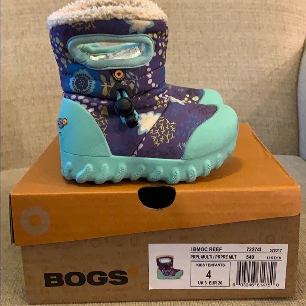 Baby Girl Bogs- Size 4
